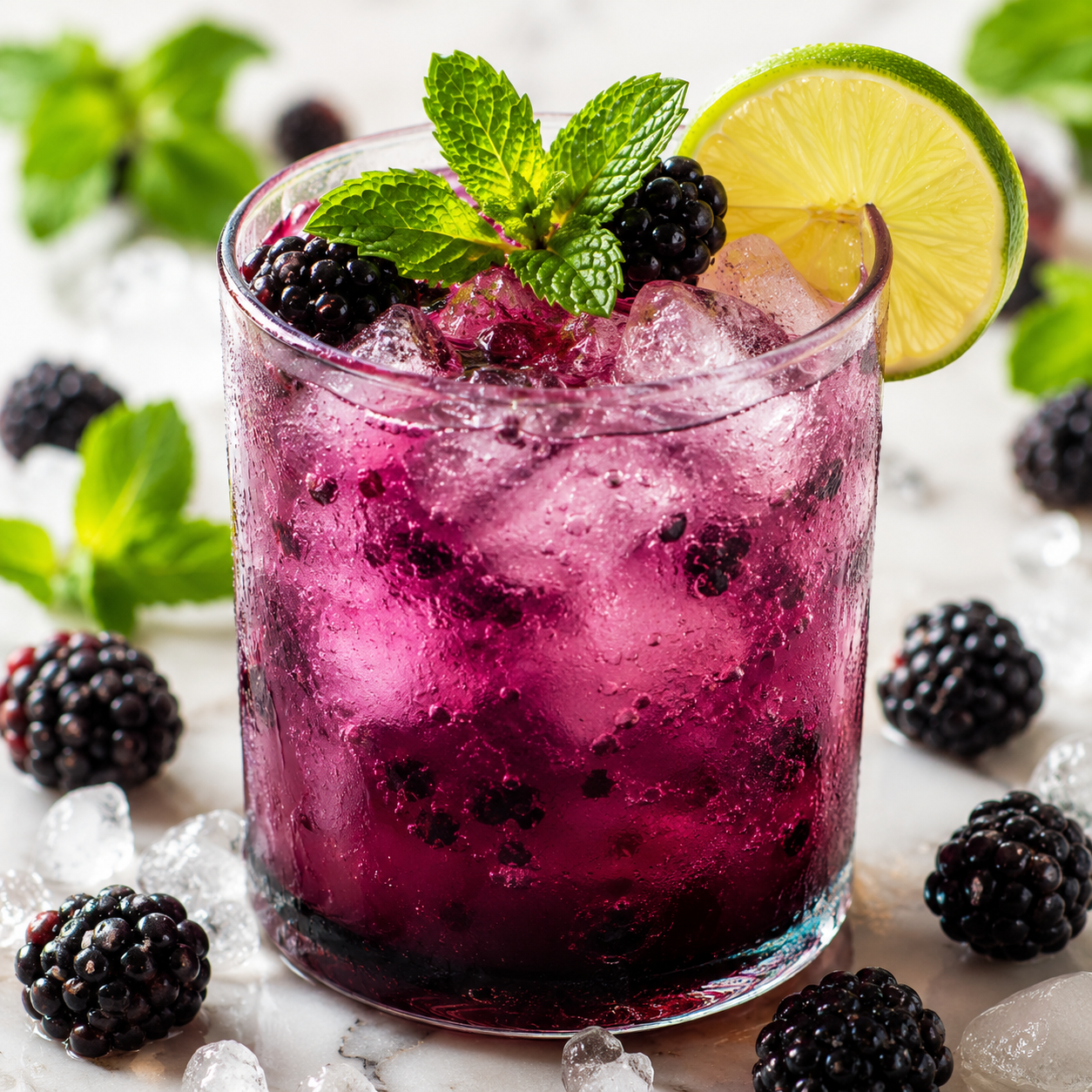 Blackberry Mint Cooler